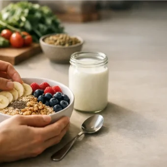 Fiber-rich breakfast foods that support gut and mood health