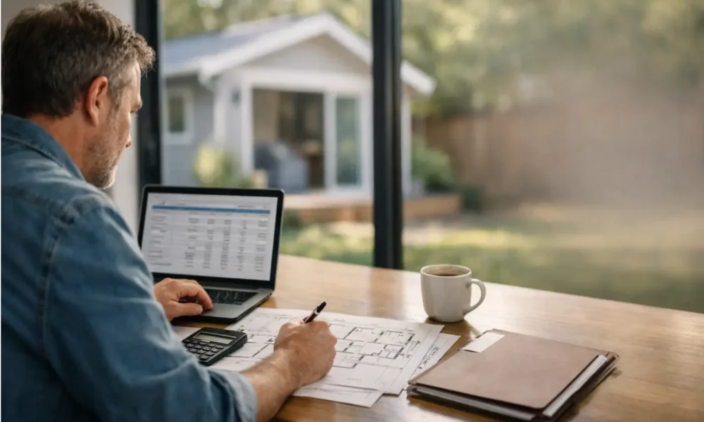 Home equity and ADU financing planning at home