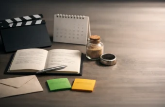 Desk scene showing confirmed vs rumored Dune Part Three updates