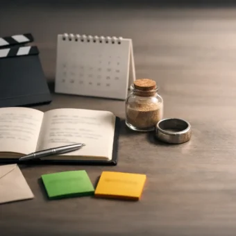 Desk scene showing confirmed vs rumored Dune Part Three updates