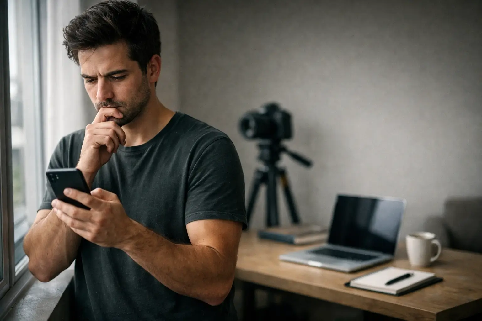 Content creator facing growth and brand challenges