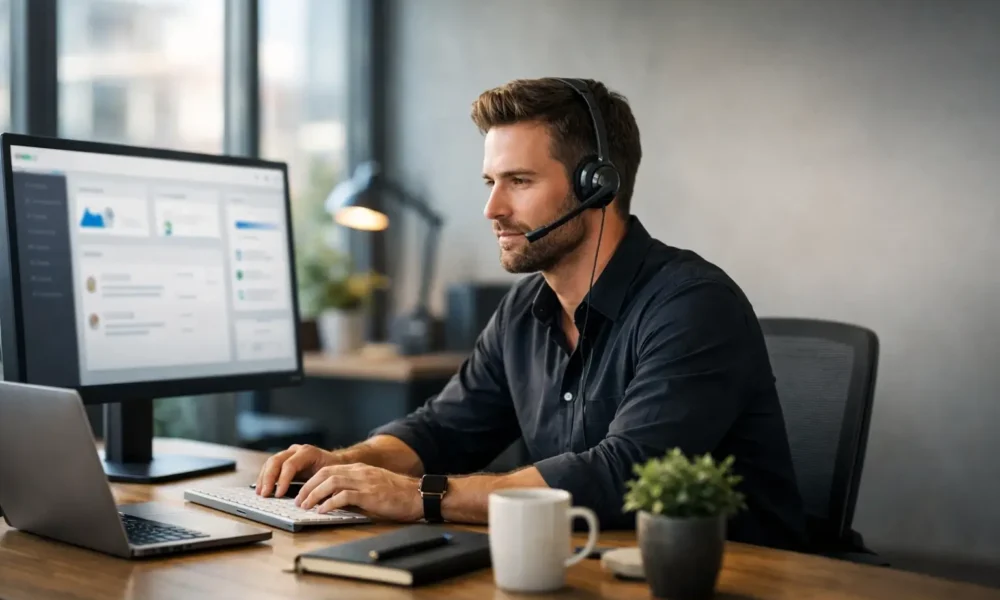 Outsourced call center setup for a growing business