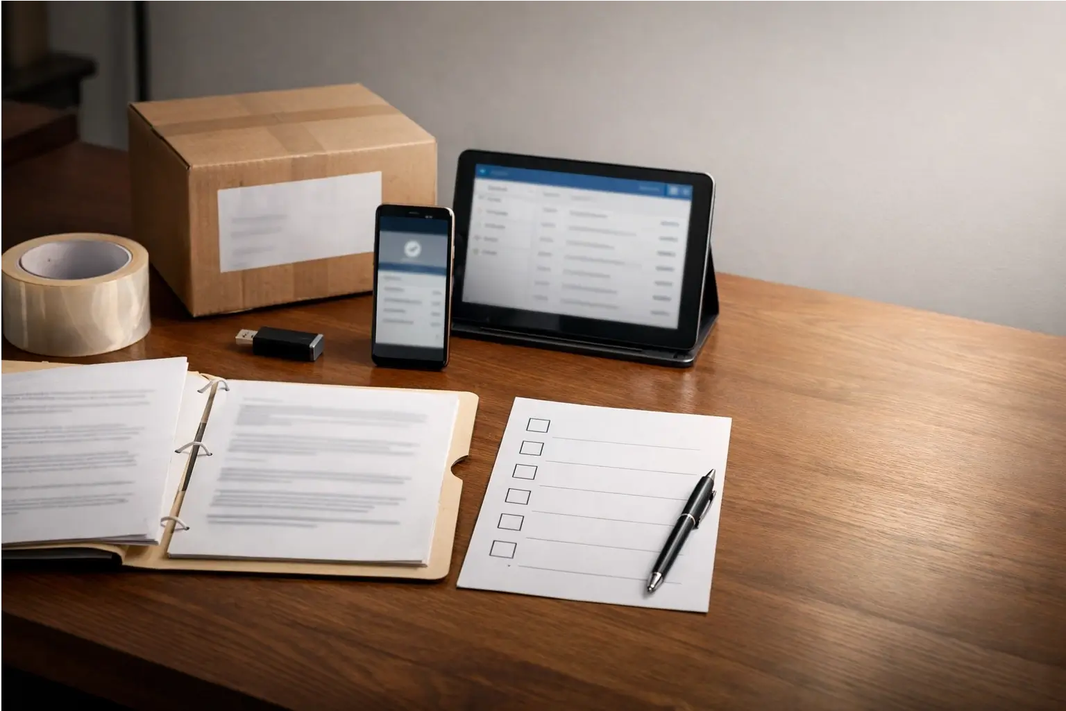 Folder of dispute evidence showing order proof and delivery confirmation for friendly fraud