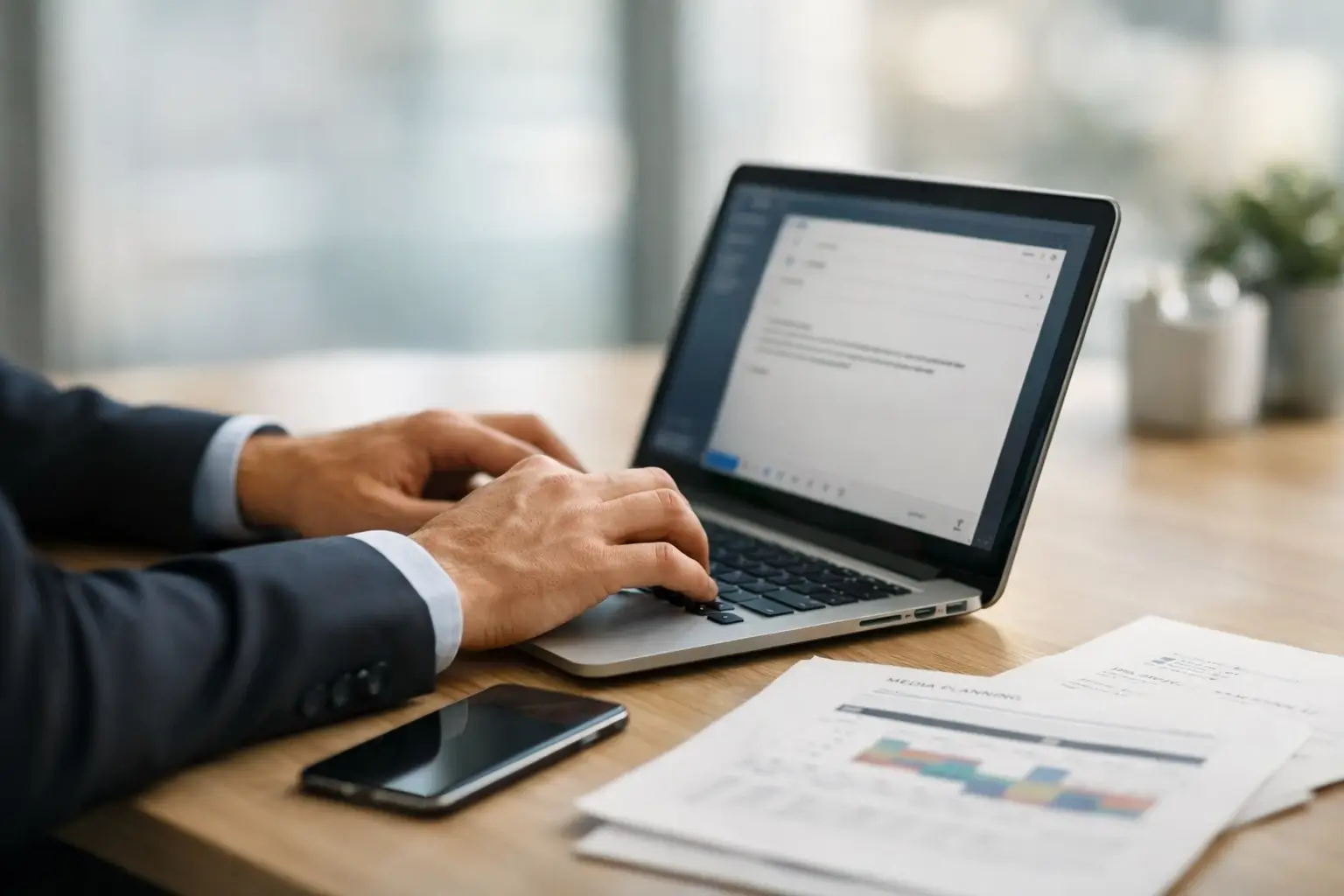 Professional writing an email to contact Avstarnews