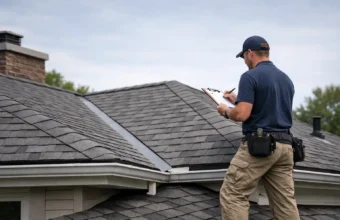 Home roof inspection for leak prevention