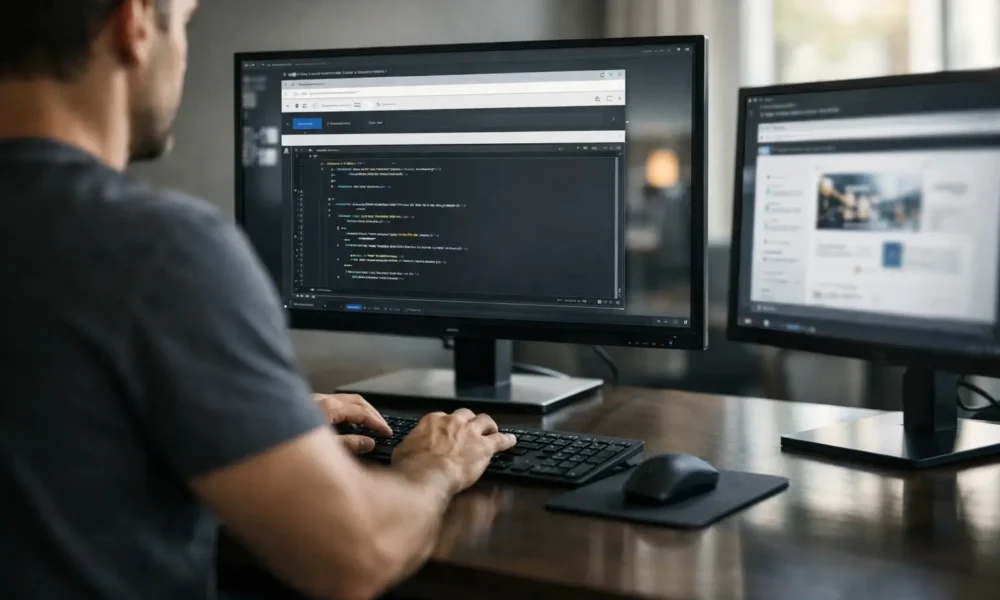Developer using ChromiumFX in a .NET desktop app