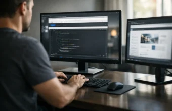 Developer using ChromiumFX in a .NET desktop app