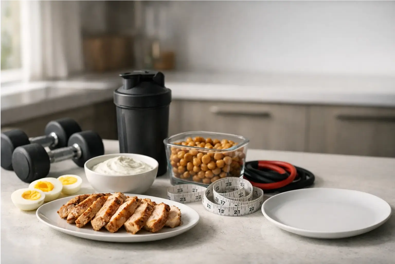 Protein foods and strength training tools to protect muscle on GLP-1 meds