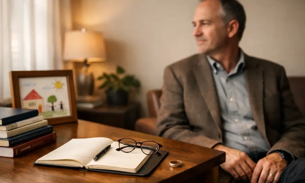 Calm therapist office linked to Paul Ratliff’s work