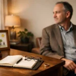 Calm therapist office linked to Paul Ratliff’s work