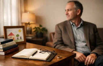 Calm therapist office linked to Paul Ratliff’s work
